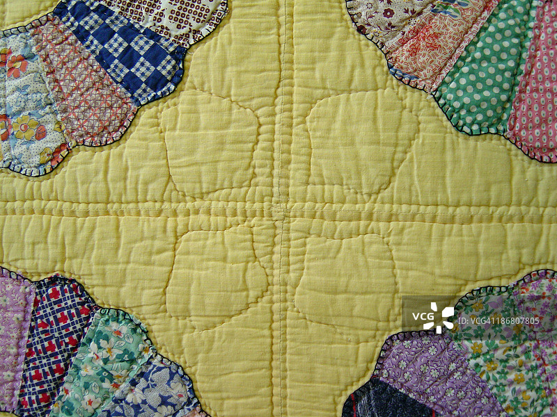 抽象拼布IV图片素材