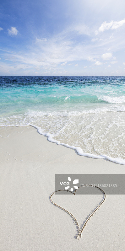 热带之心图片素材