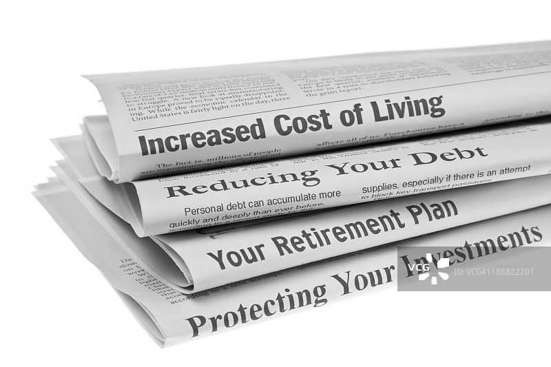 个人理财新闻标题图片素材