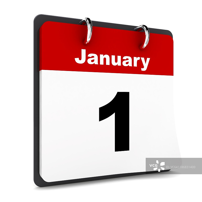 新年日历图片素材