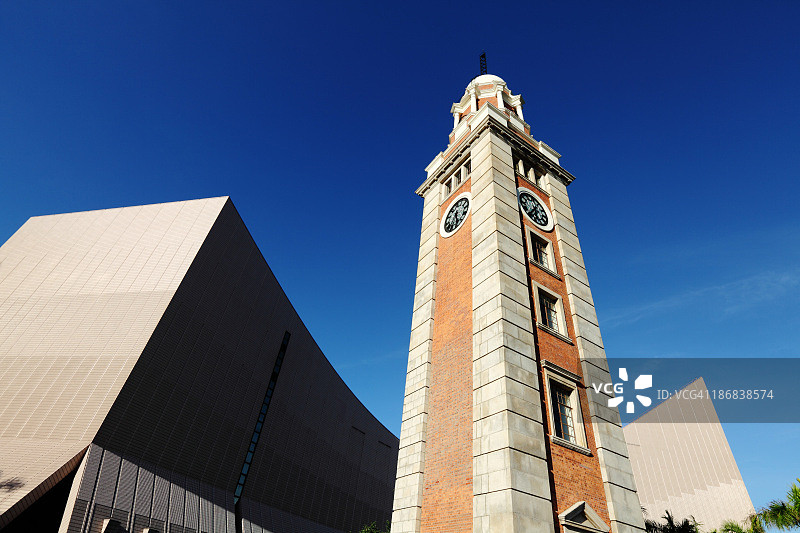 香港九龙钟楼图片素材