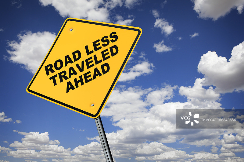 人迹罕至的道路图片素材