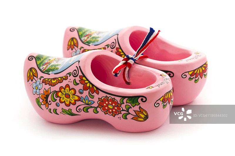 荷兰阿姆斯特丹的木鞋图片素材