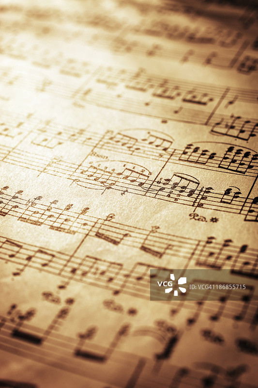 乐谱图片素材