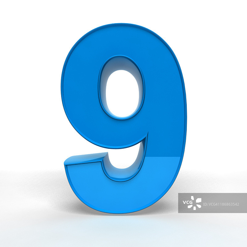 数字9图片素材