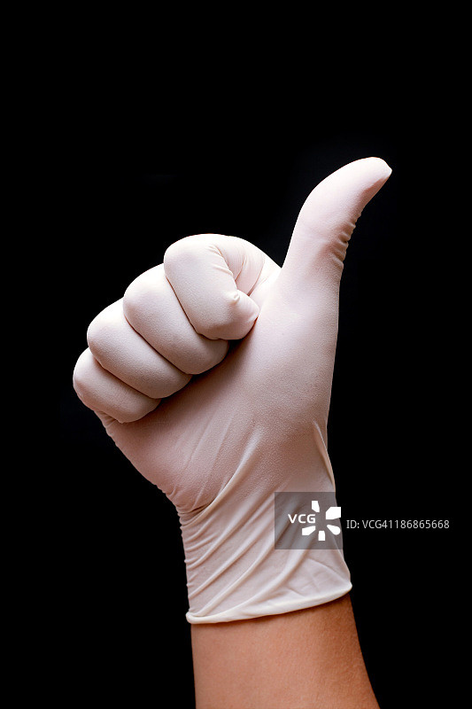 竖起大拇指!图片素材