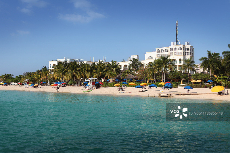 蒙特哥贝的医生洞海滩图片素材