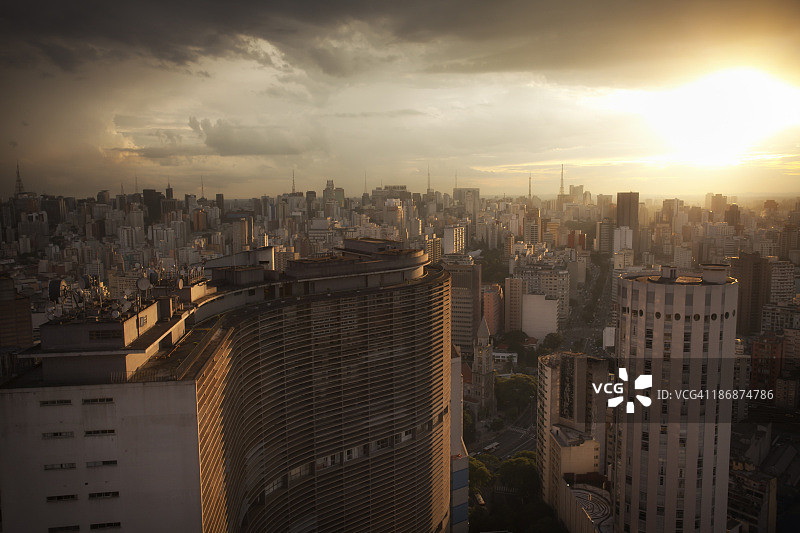 午后的圣保罗图片素材