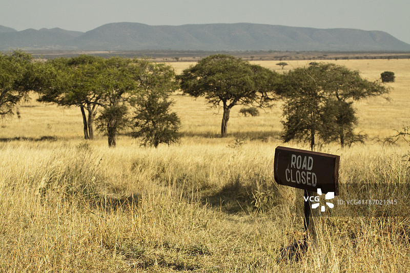 道路封闭图片素材