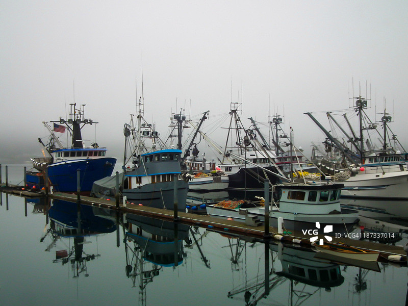 吉格港的雾图片素材
