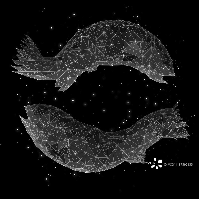 双鱼座星座图片素材