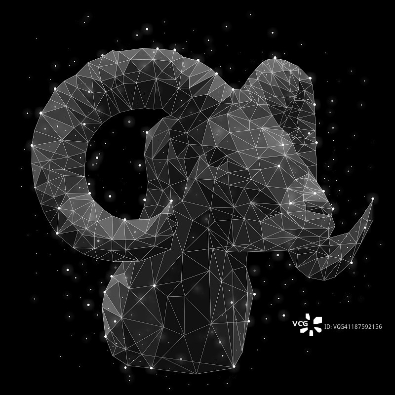 白羊座图片素材