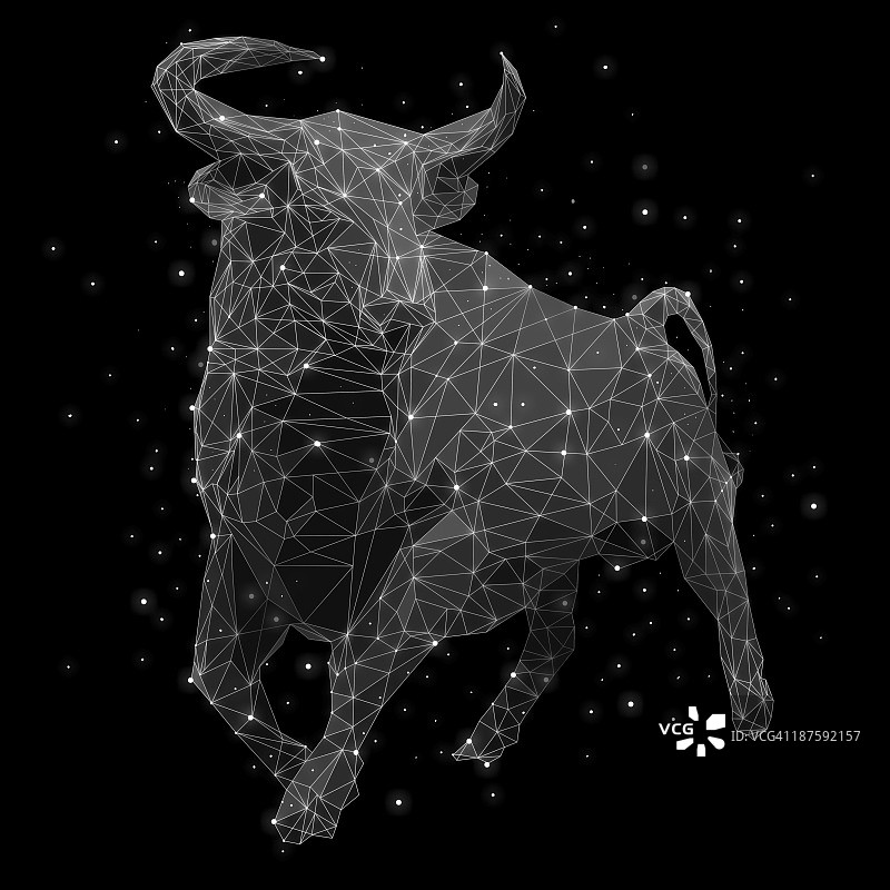 金牛座星座图片素材