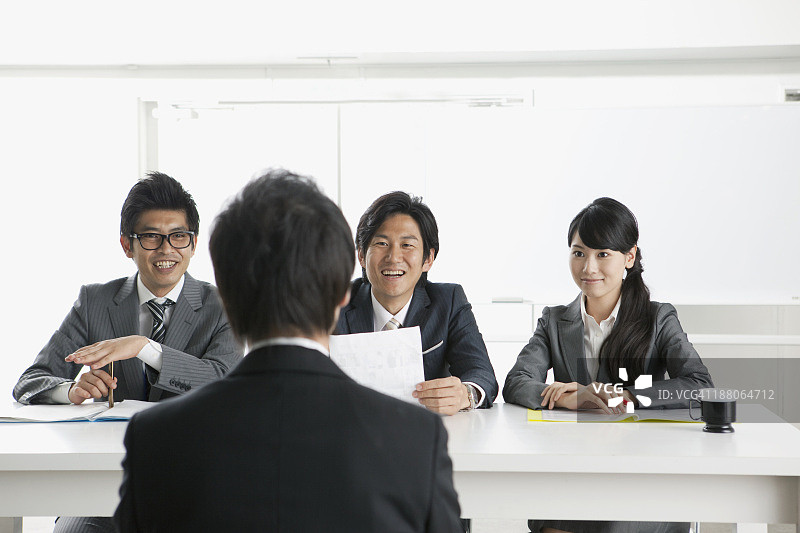 商务场景面试图片素材