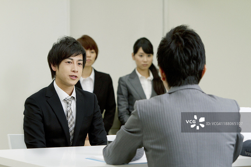商务场景面试图片素材