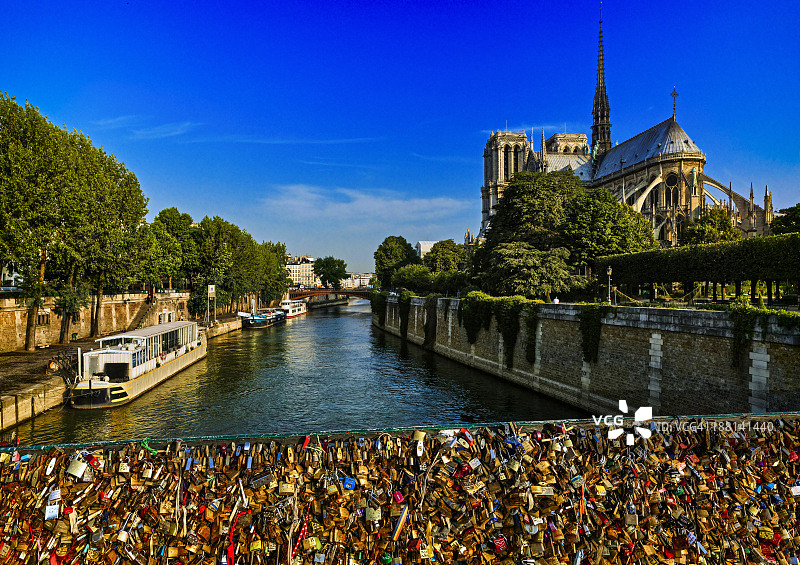 法国巴黎西岱岛图片素材