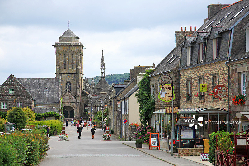 法国洛克罗南图片素材