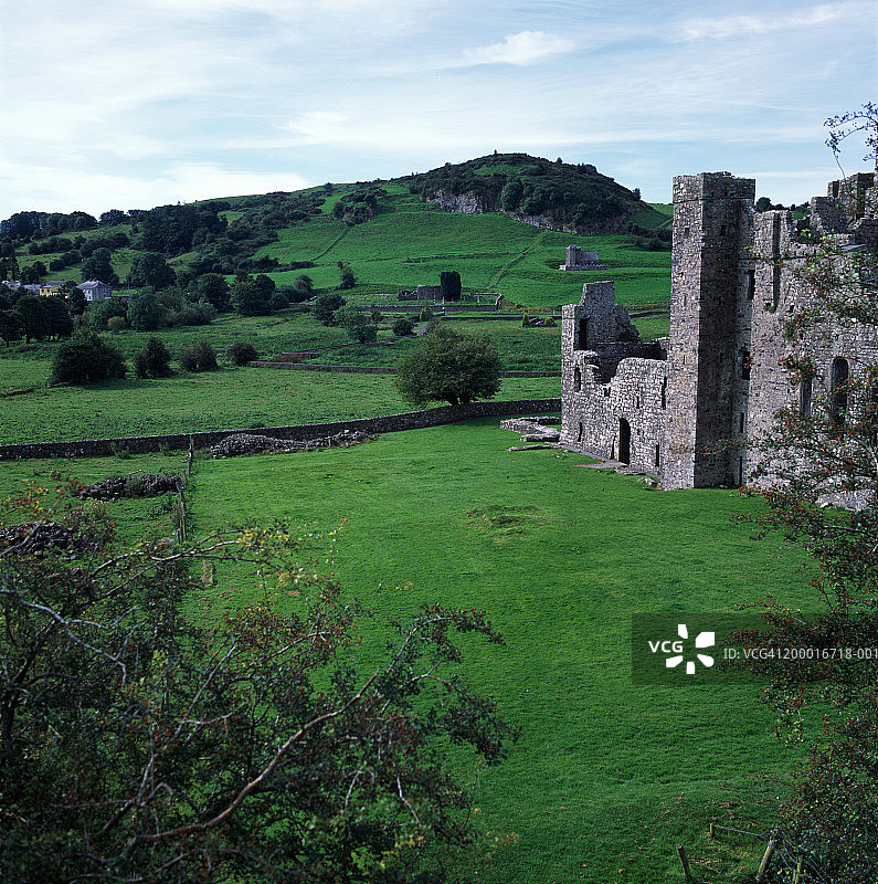 爱尔兰威斯特米斯郡弗雷修道院圣费钦教堂图片素材