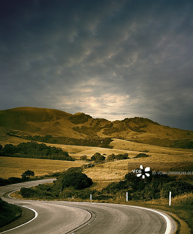 美国加利福尼亚州1号公路图片素材