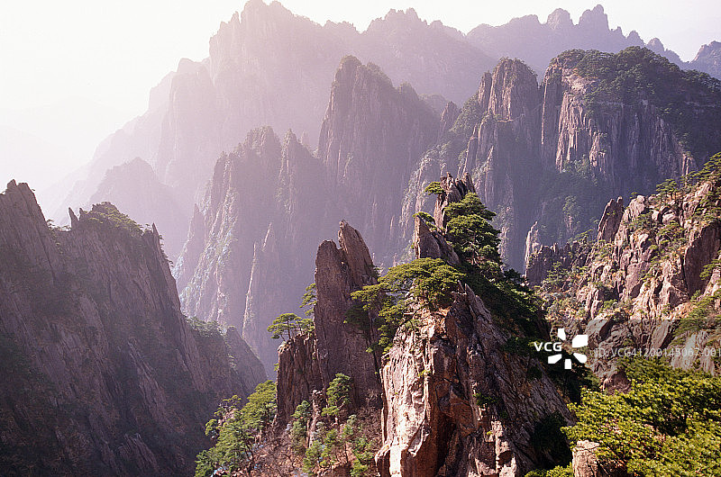 中国安徽黄山图片素材