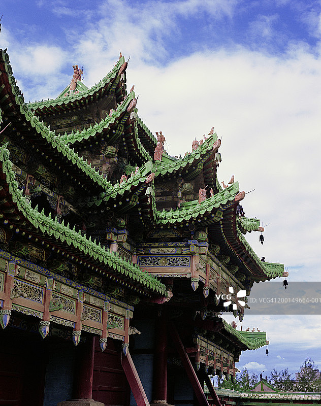 蒙古国乌兰巴托博格达汗宫博物馆图片素材