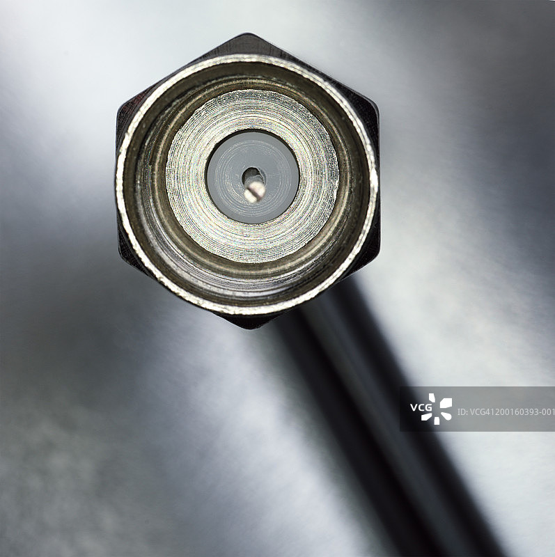 同轴电缆特写图片素材