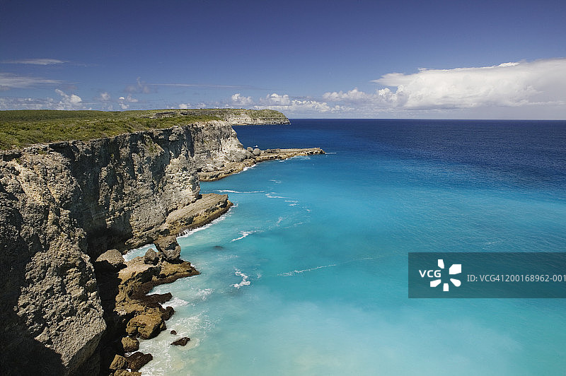 法属西印度群岛，瓜德罗普岛，特 Grande Terre，地狱之门图片素材