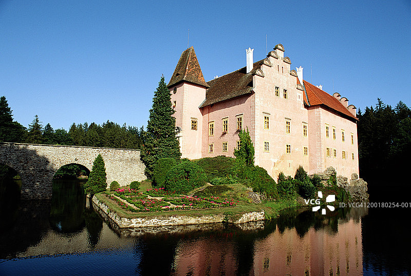 南波西米亚，切尔韦纳·洛塔城堡图片素材