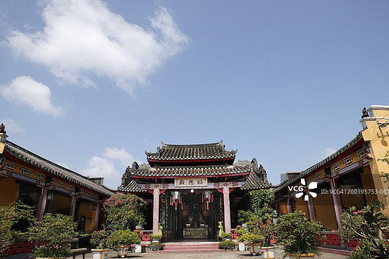 越南会安广肇会馆外观图片素材