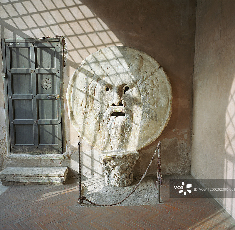 意大利罗马真理之口图片素材