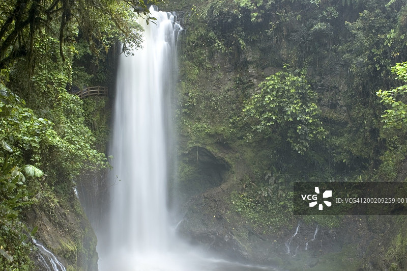 哥斯达黎加，瀑布图片素材