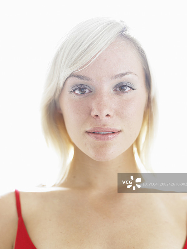 年轻女子，肖像，特写图片素材