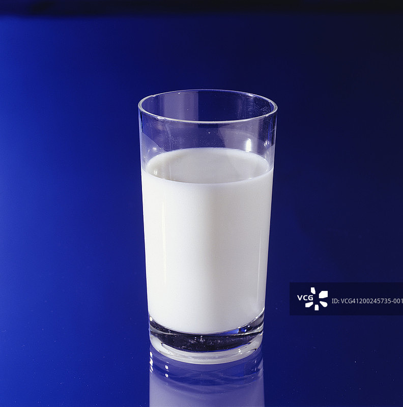 一杯牛奶（特写）图片素材
