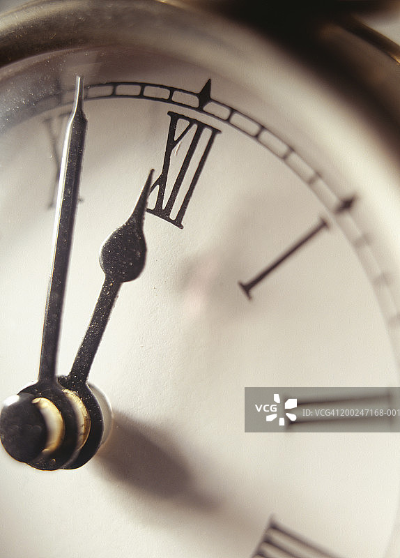 时钟表面（特写）图片素材