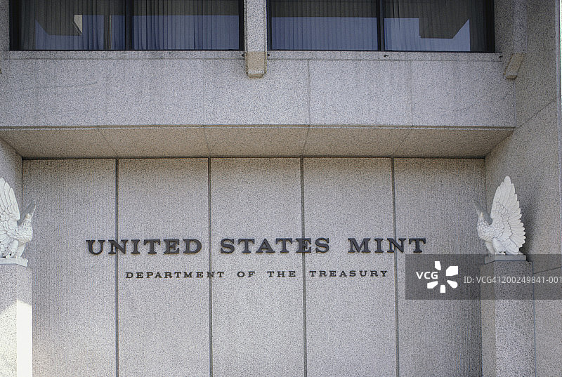 美国铸币局，费城，宾夕法尼亚州，美国图片素材