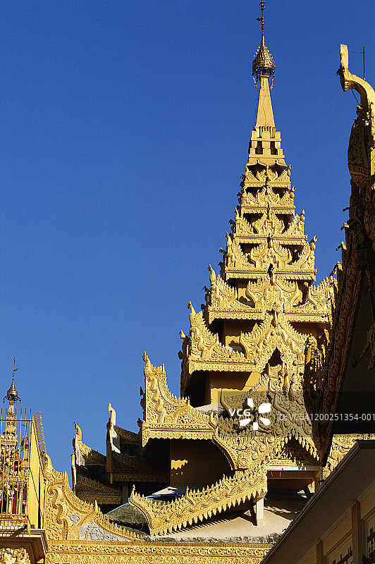 缅甸曼德勒马哈牟尼佛塔图片素材