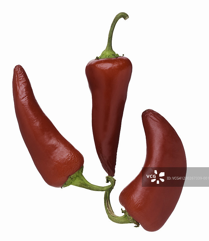 红色墨西哥辣椒。图片素材