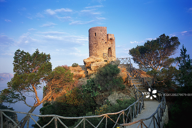 西班牙马略卡岛巴尼亚尔布法尔塞斯阿尼梅斯塔图片素材