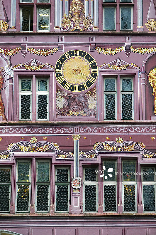 法国阿尔萨斯米卢斯市政厅外景图片素材