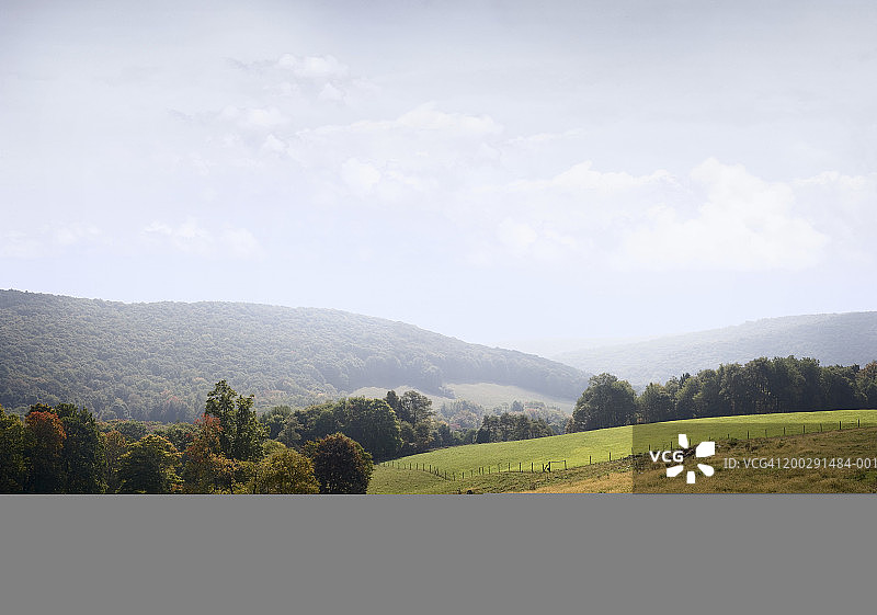 美国西弗吉尼亚州塔克县秋季风光图片素材