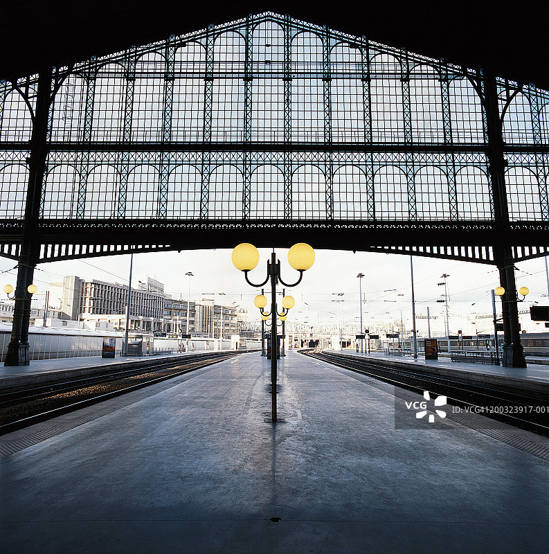 火车站站台图片素材