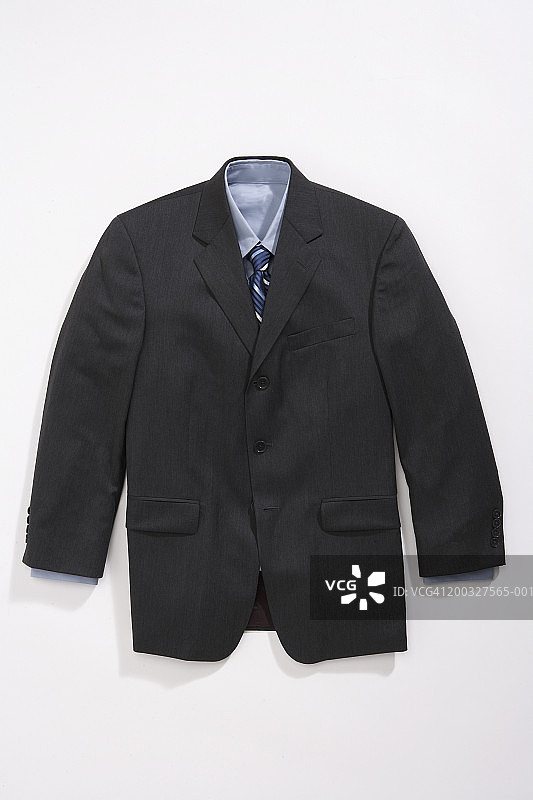 西装外套、衬衫和领带图片素材