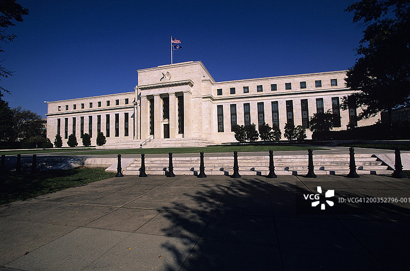 美国华盛顿特区联邦储备大楼图片素材
