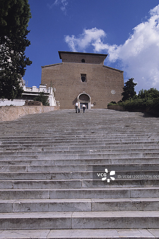 意大利罗马阿拉科埃利楼梯图片素材