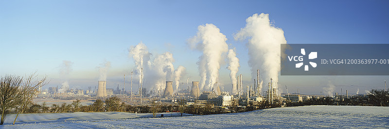 石化厂外景图片素材