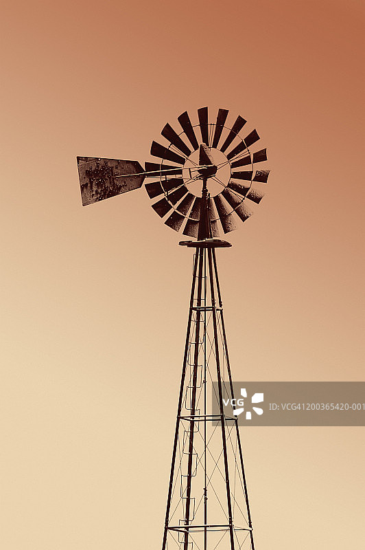 风向标（数码增强）图片素材