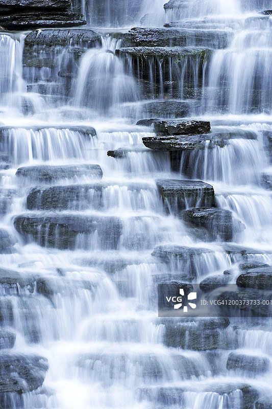 中国香港瀑布全景图片素材