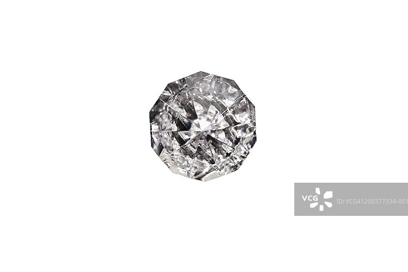 仿制钻石顶视图图片素材