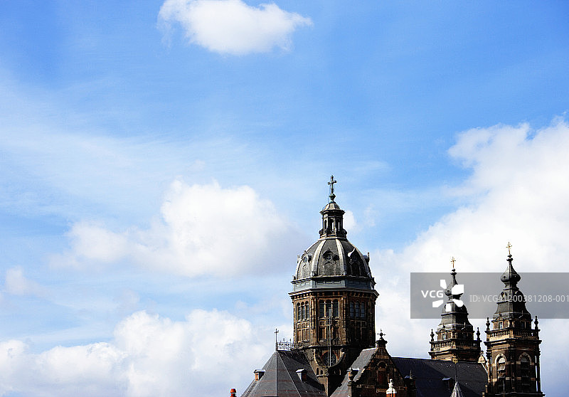 荷兰阿姆斯特丹圣尼古拉斯教堂图片素材