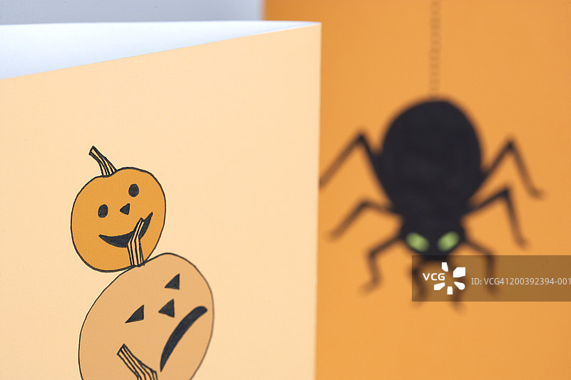 万圣节贺卡图片素材